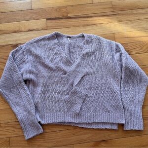 Free People Lavender Purple Sweater Women’s Large